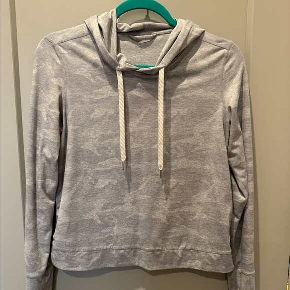 Vuori Sweaters - Vuori Light Gray Women's Cowl Neck Sweater